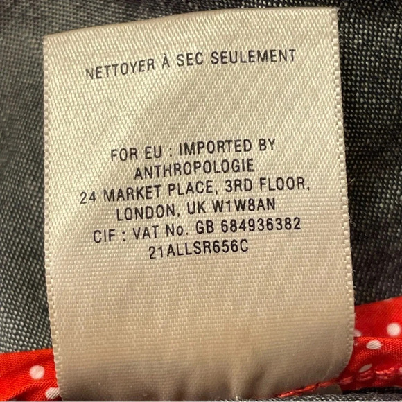 POSTMARK by ANTHROPOLOGIE NWOT Vast Wrap Skirt - Picture 8 of 8